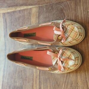 Sperry Top Sider Plaid Loafers